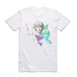 S-XXX Men Women Vaporwave Awesome T-shirt Short sleeve O-Neck Harajuku Fashion Tshirt Streetwear Swag