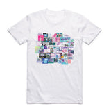 S-XXX Men Women Vaporwave Awesome T-shirt Short sleeve O-Neck Harajuku Fashion Tshirt Streetwear Swag