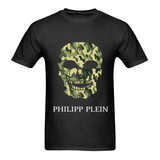 Philip Plein "Army Skull" T-Shirt S/M/L/XL/2XL custom printed tshirt,  hip hop funny tee, mens tee shirts NEW ARRIVAL tees