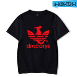 Dracarys T shirts Game Of Thrones Unisex Adults T-Shirt harajuku Vintage style T shirt Camisetas hombre Tshirt Men Clothing 2019