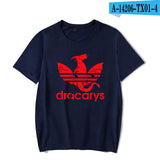 Dracarys T shirts Game Of Thrones Unisex Adults T-Shirt harajuku Vintage style T shirt Camisetas hombre Tshirt Men Clothing 2019