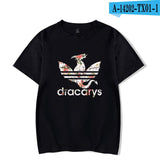Dracarys T shirts Game Of Thrones Unisex Adults T-Shirt harajuku Vintage style T shirt Camisetas hombre Tshirt Men Clothing 2019