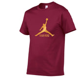 Newest 2019 Summer Men T-Shirt Fashion Jordan 23 Brand Logo Print Cotton T Shirt Men Trend Casual Short Sleeve Tshirt Tops Tee