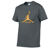 Newest 2019 Summer Men T-Shirt Fashion Jordan 23 Brand Logo Print Cotton T Shirt Men Trend Casual Short Sleeve Tshirt Tops Tee
