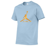 Newest 2019 Summer Men T-Shirt Fashion Jordan 23 Brand Logo Print Cotton T Shirt Men Trend Casual Short Sleeve Tshirt Tops Tee