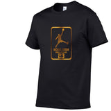 Newest 2019 Summer Men T-Shirt Fashion Jordan 23 Brand Logo Print Cotton T Shirt Men Trend Casual Short Sleeve Tshirt Tops Tee
