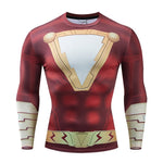 3D Captain Marvel T-shirt Cosplay Captain Marvel Carol Danvers Costumes Women Men Superhero Sport Tight Tees Tops Gyms Clothing